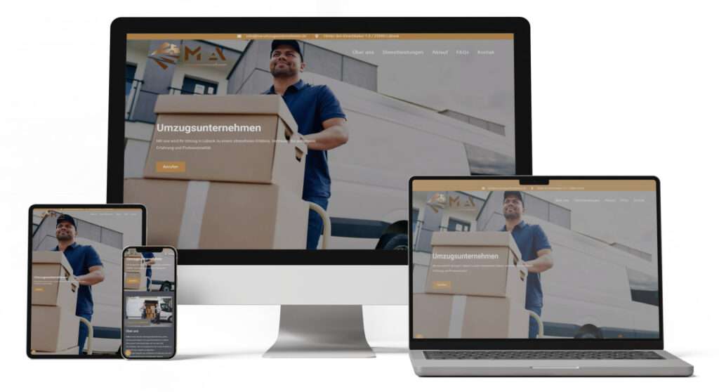 Webdesign Lübeck SEO Lübeck Northbay Digital & Design ma-umzugsunternehmen.de