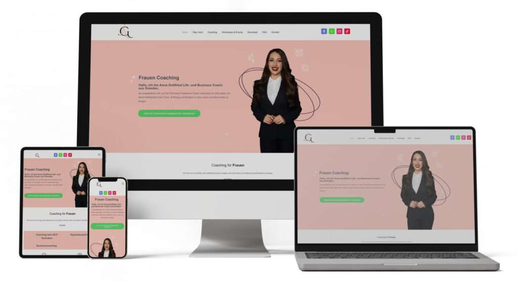 Webdesign Lübeck SEO Lübeck Northbay Digital & Mockup_Gottfried_Coaching