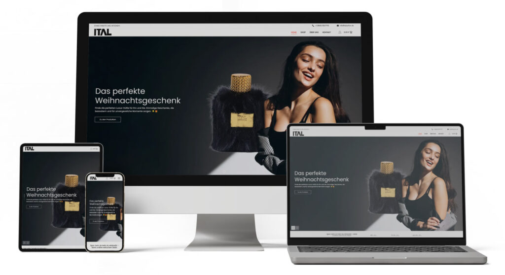 Webdesign Lübeck SEO Lübeck Northbay Digital & italparfum.de Webdesign