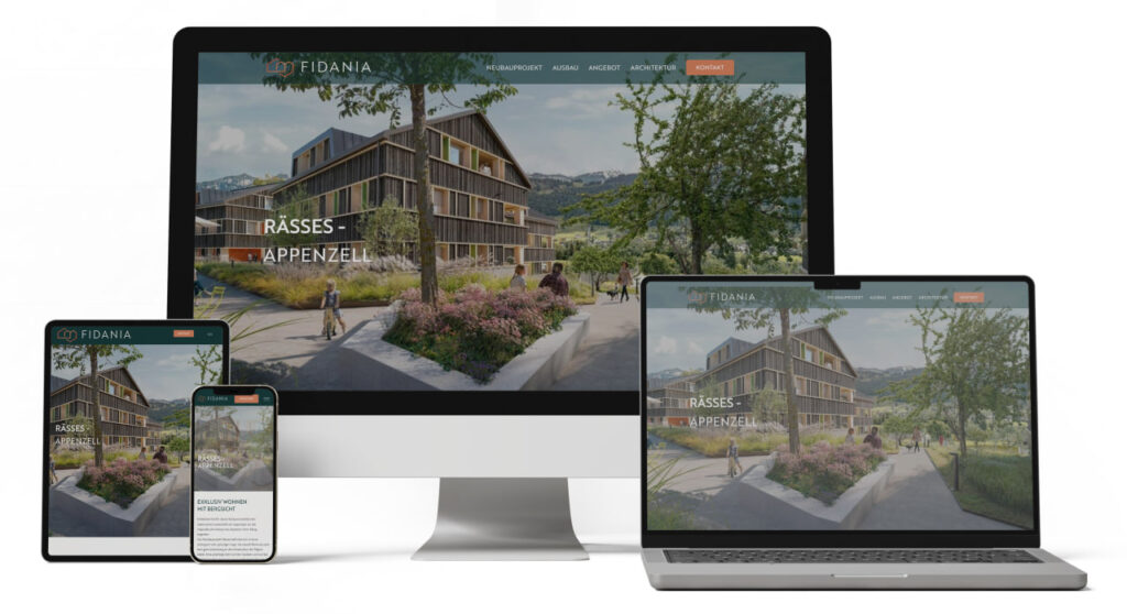 Webdesign lübeck SEO Lübeck Northbay Digital & Design fidania-neubau.de