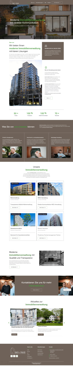 Webdesign SEO Lübeck Northbay Digital Design Agentur dachundmauer.de