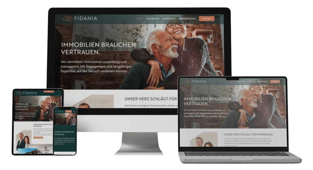 Webdesign und SEO Lübeck Referenz Fidania Schweiz