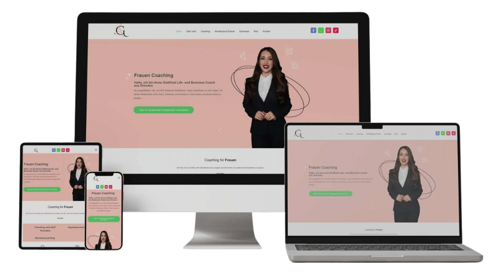 Webdesign und SEO Lübeck Referenz Gottfried Coaching