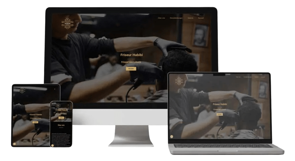 Webdesign und SEO Lübeck Referenz Friseur Habibi