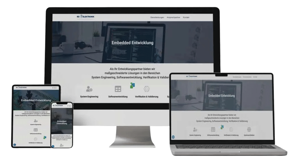 Webdesign und SEO Lübeck Referenz RD Elektronik