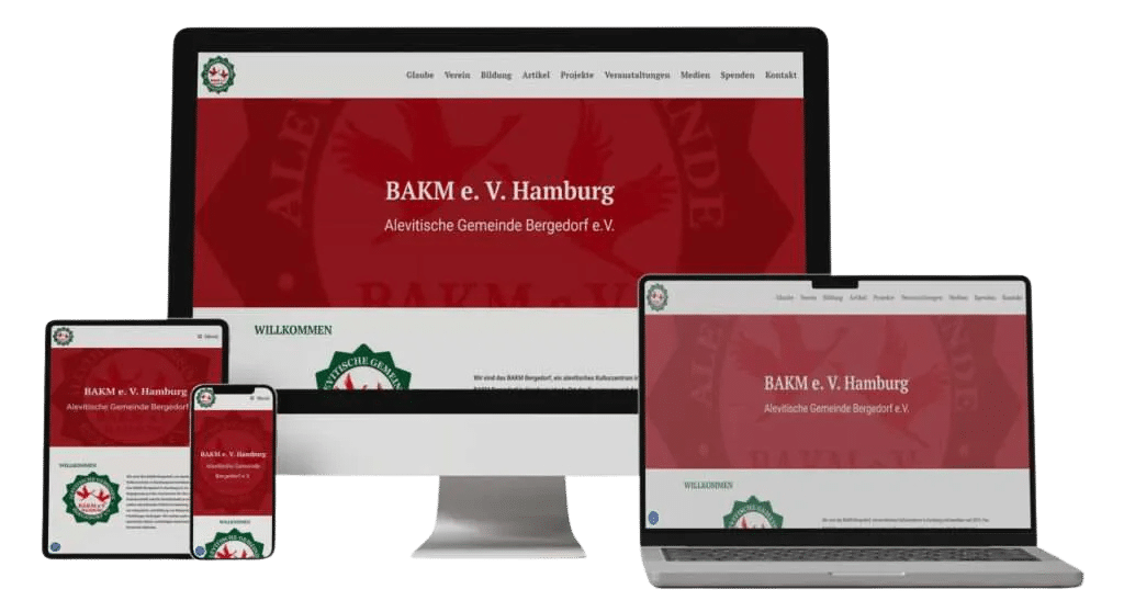 Webdesign und SEO Lübeck Referenz BAKM Hamburg
