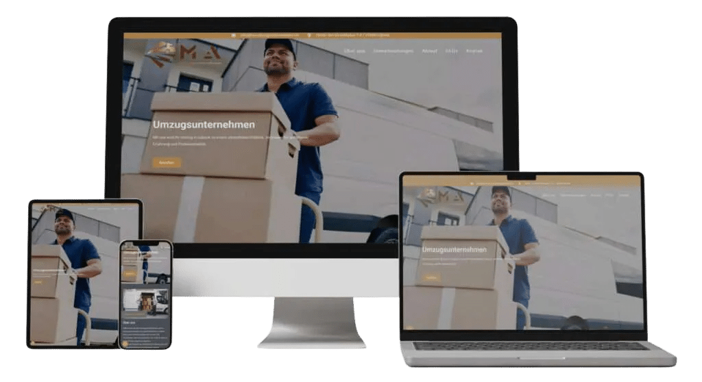 Webdesign und SEO Lübeck Referenz MA Umzugsunternehmen